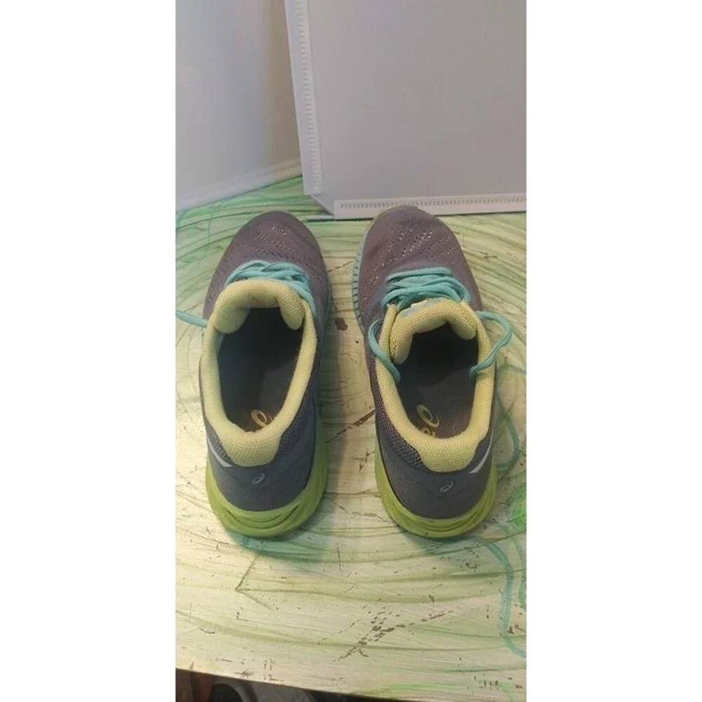 Oasis Fuze X Lyte Women's Running Shoes - Gray/Teal/Yellow - Size 8